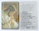 Pray the Rosary Card - PVC with raised beads - Jesus Praying Rosary Holy Card * (Minimum quantity purchase is 3)