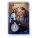 Laminated St Peregrine Prayer Card with Medal - Patron Saint of Cancer *  (Minimum Quantity 3)