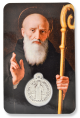 St Benedict Prayer Card with Medal   (Minimum quantity purchase is 1)