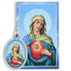Immaculate Heart of Mary Medal (1 inch) and Picture Card *   (Minimum quantity purchase is 3)