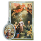 Holy Family Medal (1 inch) and Picture Card *  (Minimum quantity purchase is 3)