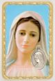 Our Lady Medjugorje (weapons against Goliath) Prayer Card   (Minimum quantity purchase is 2)