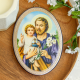   St. Joseph Icon - Oval - 5 3/4