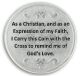  Cross Pocket Token (Minimum quantity purchase is 1)