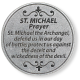 Saint Michael Prayer Pocket Token (1.25