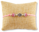  Miraculous Medal Bracelet on Pink Cord   