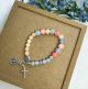 Decade 'Pastel Dyed Jade - Hope' Virtue Stretch Rosary Bracelet (Minimum quantity purchase is 1)