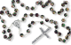 Purple Cloisonne Linked Rosary with 8mm Beads - 18