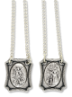  St Michael (Guardian Angel) Metal Scapular - 13.5