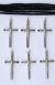 Knotted Cord Rosary Kits - Black