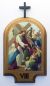   Stations of the Cross Set of 14 - Gold Leaf 15 inch - Made in Italy - Closeout Sale * (Minimum quantity purchase is 1)  