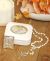 Holy Family Italian Gift Box  (Rosary, Tabletop Plaque, Rosary Box)  White, Sterling Silver * (Minimum quantity purchase is 1)