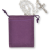 Grape Velvet Rosary Pouch - 4