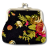Black Floral Rosary Case - 3.5 x 3