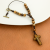 Car Mirror Decade Rosary with Wood Beads and Simple Crucifix    (Minimum quantity purchase is 1)