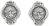Holy Spirit Dove Metal Rosary Beads - (10 mm, pkg 12) Silver Oxidized, Made in Italy *    (Minimum quantity purchase is 1)