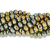 Gold Glass Rondelle Beads, 8mm - Pkg 60 (Minimum quantity purchase is 1)