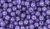 Purple Star Spangled Plastic Beads - 8 mm Round (Pack of 60)  *  (Minimum quantity purchase is 3)