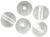 Clear Glass Beads, 8 mm round - 60 beads    (Minimum quantity purchase is 1)