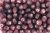  Murano Style Glass Beads -  Purple and Red - 8mm  pk. of 60   (Minimum quantity purchase is 1)