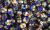    Blue Cloisonne Beads -  7mm - pkg of 60    (Minimum quantity purchase is 1)