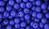 Cobalt Blue Glass Beads, 8mm - 60 per pkg - Closeout Sale * (Minimum quantity purchase is 3)