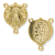 Miraculous Medal Rosary Center with Angel Border – 3/4