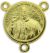 Pope Francis Rosary Center with Papal Seal - 1/2
