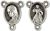 Divine Mercy Mini Rosary Centerpiece (Our Lady of Medjugorje) - 1/2
