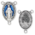Blue Miraculous Medal Rosary Center (English) – 1