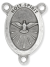 Holy Spirit Oval Centerpiece - Silver Ox, 1-1/16