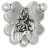   Shamrock Madonna and Child Centerpiece    (Minimum quantity purchase is 1)