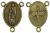   Bronze Holy Family / Holy Spirit Rosary Center Piece (Minimum quantity purchase is 3)