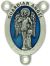 Guardian Angel Oval Centerpiece - Blue Enamel, 1