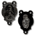   Sacred Heart - Holy Family Rosary Center Piece - Gun Metal Finish   (Minimum quantity purchase is 2)