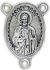 St Jude Oval Centerpiece - Silver Ox, 1-1/8