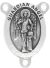 Guardian Angel Oval Centerpiece - Silver Ox, 1-1/16