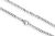 1.4mm Stainless Steel Curb Chain with Lobster Clasp - 24