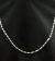 Delicate Silver Oxidized Metal Twist Necklace - 17