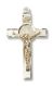 Two-Tone GF/SS St. Benedict Crucifix Medal