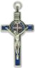 St. Benedict Straight Edge Crucifix, 3-1/4