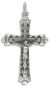 Faceted Flared Crucifix – 1 5/8