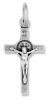 Small St Benedict Crucifix Charm - 7/8
