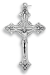 Flared Sunburst Crucifix - 2-1/8