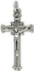 Crosshatch Crucifix - 1 1/2
