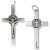 St Benedict Rosary Crucifix (Straight Edge) – 1.5