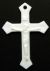  White Plastic Orthodox Crucifix (Minimum quantity purchase is 25)