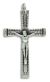   Flared and Textured Crucifix - 1 5/8