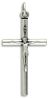 Simple Crucifix Pendant 1 1/4
