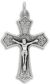   Flared Edge Crucifix with Ridged Posts - 1 1/2 in.   (Minimum quantity purchase is 1)
